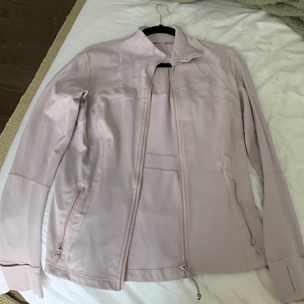 Pink lululemon define jacket